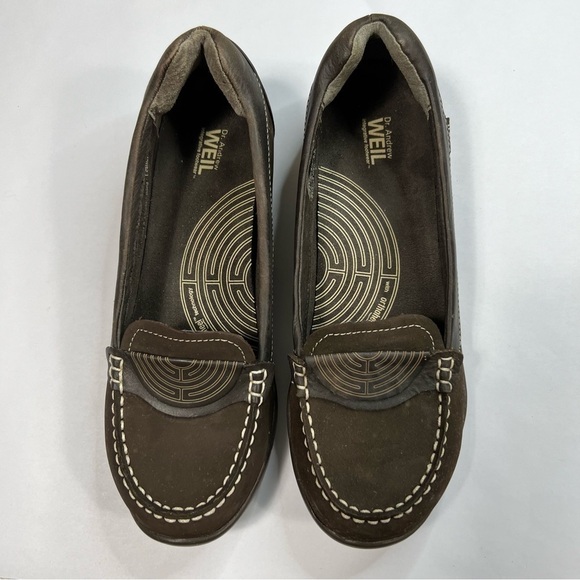 DR. Andrew Weil Integrative Footwear Integrative Footwear Passage Brown Nubuck - Picture 4 of 9
